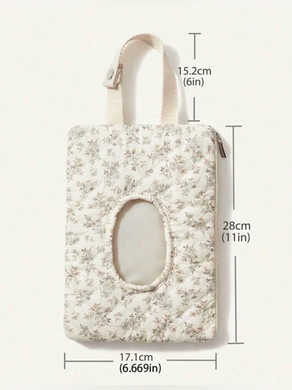 Floral Tissue/Wet Wipes Holder